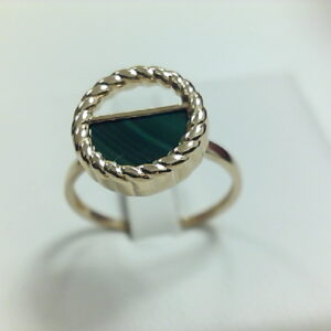 AN. MALAQUITA CIRCULO BORDE GALLON