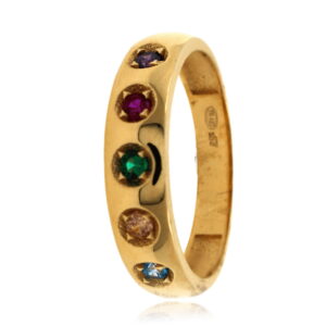 AN MED CAÑA CON PIEDRA COLOR O/A