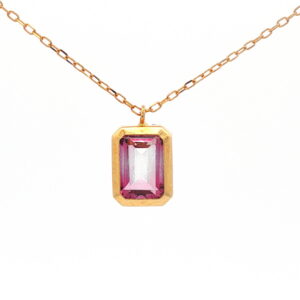 GAR. TOPACIO ROSA OCTAGONAL O/A