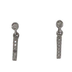 PTE. BRI. 0.066 CT CHATON Y BARRITA O/B