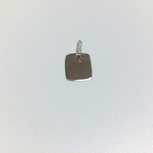 COLG. BRI. 0.18 KT BARRITA PLAQUITA O/A