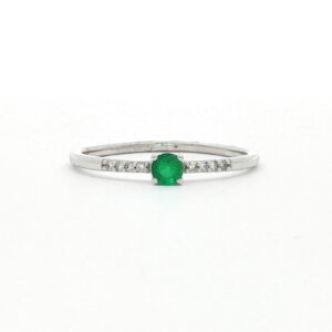 AN OB  BRI. 0.04 CT + ESMERALDA 0.17 CT