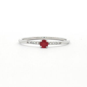 AN OB  BRI. 0.04 CT + RUBI 0.16 CT
