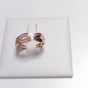 AN O/A BANDAS ENTRELAZADAS SATIN BRILL