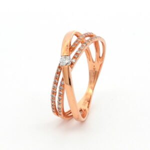 AN OROSA BR 0.252 CT BANDAS CRUZ.