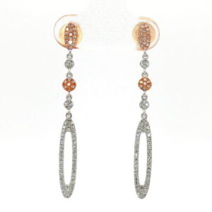 PTE. BRILL. 0.33 CT ROSA/BLANCO LARGO