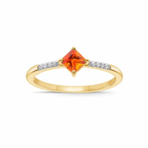 AN OA  BRI. 0.04 CT + CITRINO