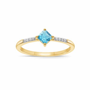 AN.OA BRIL. 0.04 CT  + TOP SWISS BLUE