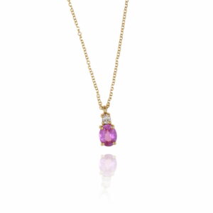 GAR. BRI. 0.03 CT + 1 ZAF. ROSA 0.35 CT