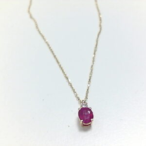 GAR. BR. 0.03 CT + RUBI 0.28 CT O/A 42+3