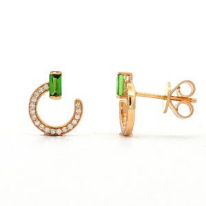 PTE. BRILL. 0.14 CT + TSAVORITA 0.30 O/A