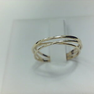 ANILLO O/A TRES HILOS CRUZADOS