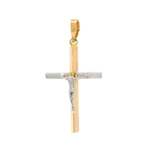 CRUZ BIC. CRISTO 29 MM BRAZO TRIANG.