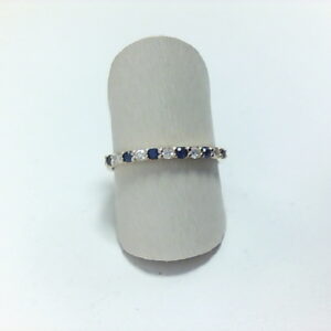 AN. BRILL. 0.12 Ct  y  ZAFIROS AZULES