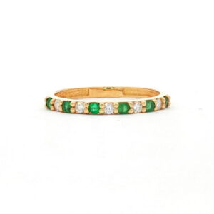 AN OA BRILL 0.12 Ct Y ESMERALDAS