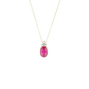 GAR. BRI. 0.02 Ct RUBI OVAL