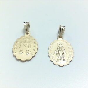 MEDALLA VIRGEN MILAGROSA 20X15 MM