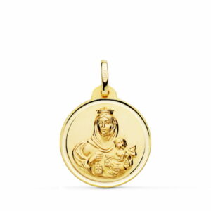 MEDALLA VIRGEN DEL CARMEN 20 MM