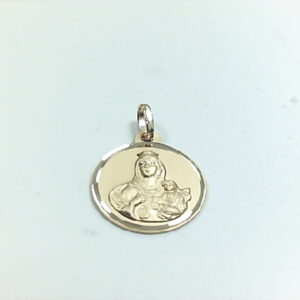 MEDALLA VIRGEN DEL CARMEN 18MM