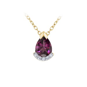 GA. BRI. 0.03 Ct + RODOLITA 7X5 MM O/A