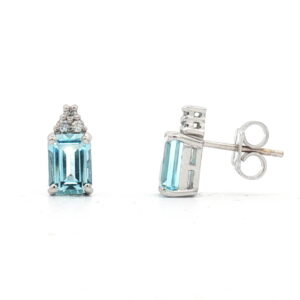 PTE. BRI. 0.09 Ct+ AGUAM. 1.74 Ct  O/B