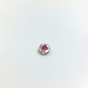 CHATON O/A 6 MM RUBI