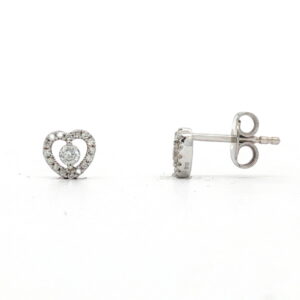 PTE. BRI. 0.02 CT + CORAZON 0.15 Ct O/B