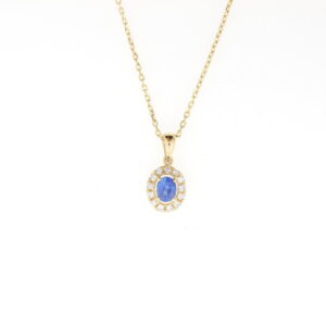 GAR. BRI. 0.126 Ct  ZAFIRO 0.41 Ct  O/A