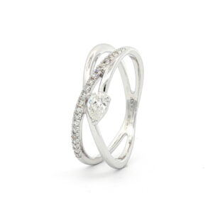 AN OB .0.15 Ct PERA + 0.10 Ct  CRUZADO