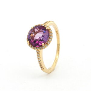 AN. BRI.0.17 CT + AMATISTA 2.36 CT O/A