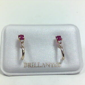 1/2 ARO BRI. 0.036 Ct + RUBI O/A PRE