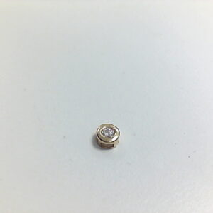 COLG. BRI. 0.07 Ct CHATON O/A