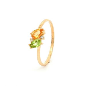 AN. BRI. 0.018 CT + CITRINO/PERIDOTO