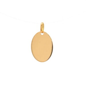 PLACA O/A 750 OVAL MEDIANA