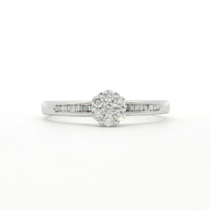 ANILLO SOL  BRILL 0.17 CT+0.062 CT