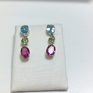 PTE. O/A TOP. ROSA/AZUL Y PERIDOTO 750