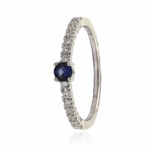 AN. BRI. 0.224 Ct + ZAFIRO 0.23 Ct O/B