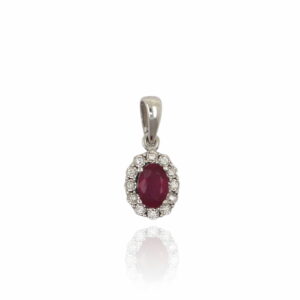 PTE. BRI. 0.05 CT + RUBI 0.60 CT O/B