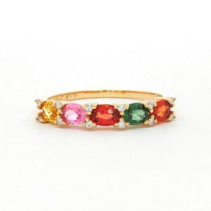 AN. BRILL. 0.077 Ct + ZAF. COLOR 1.95 Ct