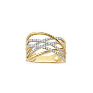 AN. BRI. 0.50 Ct 6 BANDAS CRUZADAS O/A