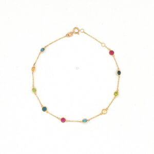 PUL BOCELES COLORES SEMIPRECIOSA O/A