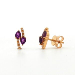 PTE. BRI. 0.06 CT + 2 AMATISTAS