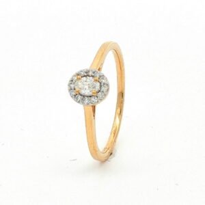 ROSETON BR. 0.12 CT +  0.08 CT O/A OVAL