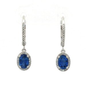 PTE. BRI. 0.15 CT + ZAFIRO OVAL 1.11 CT
