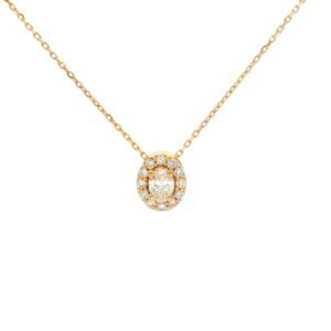 GAR. BRI. 0.12 CT +0.08 CT ROSETON OVAL