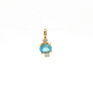 COLG. BR. 0.03 CT + TOP. SWISS O/A