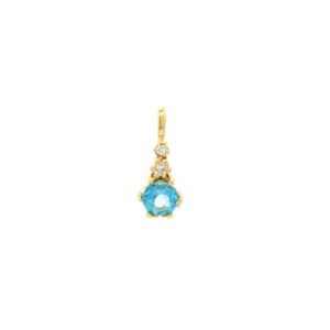 COL. BR. 0.022CT + T.SWISS BL 3.5 MM O/A