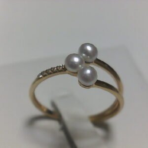 AN. CIRCO Y PERLAS BRAZO DOBLE O/A